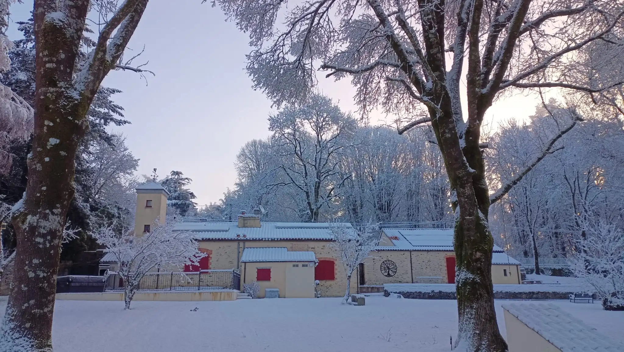 GiteLaMinoterie_Sous la neige_Noël_Vendée 2