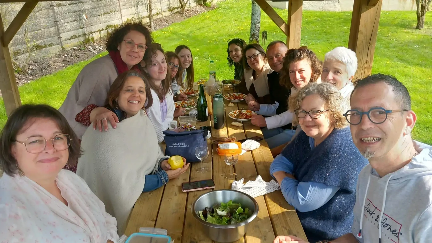 Déjeuner avec nos partenaires lors de la 4ème édition